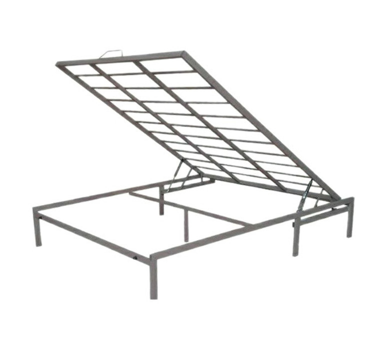 کفی تخت خواب مدل فلزی پایه دار جک دار سایز 140 ×200 سانتی متر