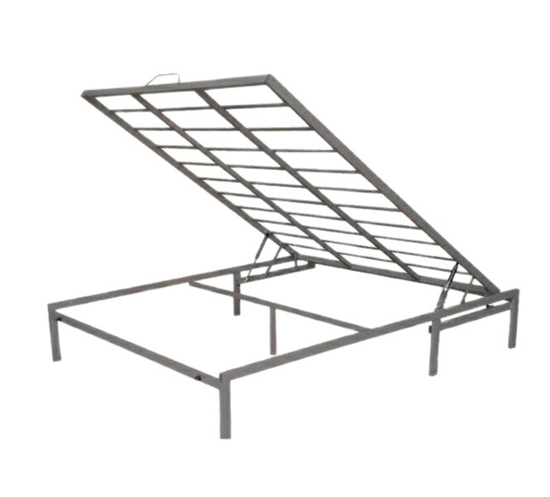 کفی تخت خواب مدل فلزی پایه دار جک دار  سایز 160×200 سانتی متر