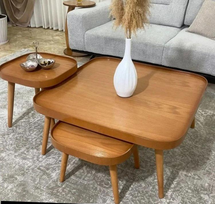 جلومبلی و عسلی مدل مربع لبه دار