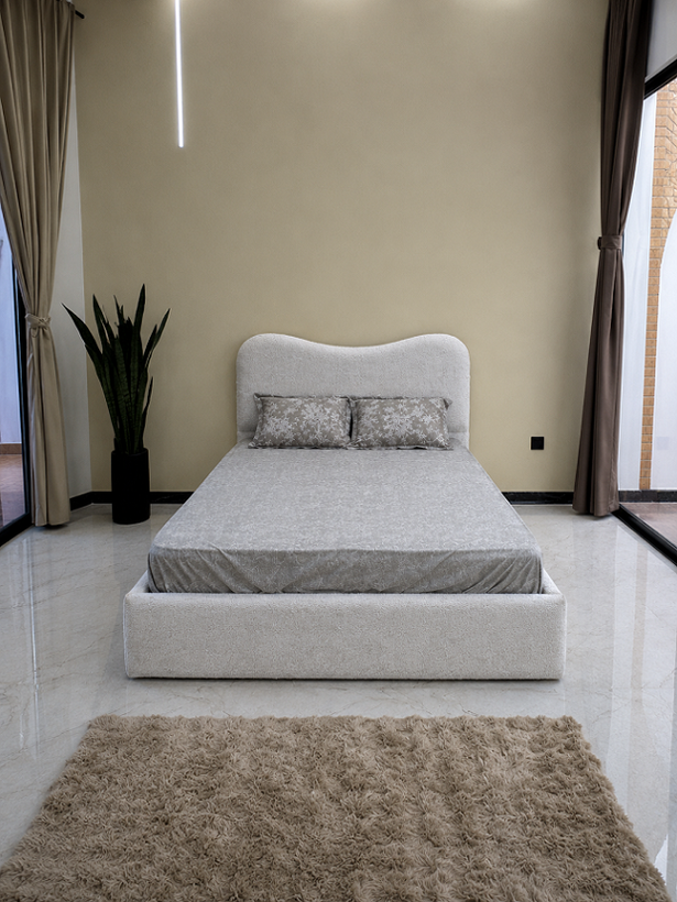 تخت خواب دو نفره مینیمال مدل صدف